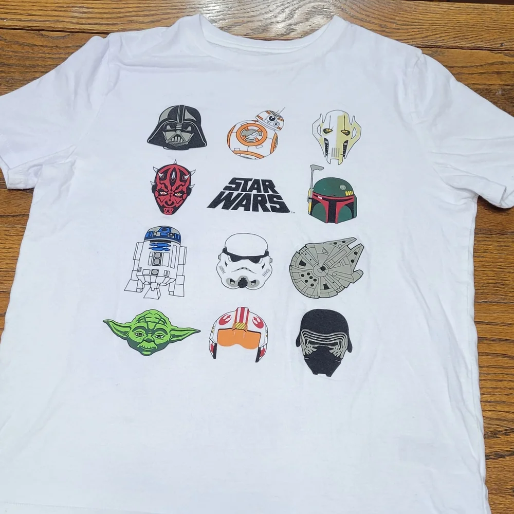 GAP Kids White Star Wars Character Tee
